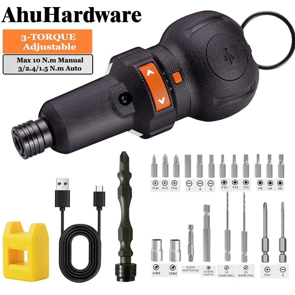 Tournevis électrique sans fil, - Electric Screwdriver Rechargeable Usb avis et prix