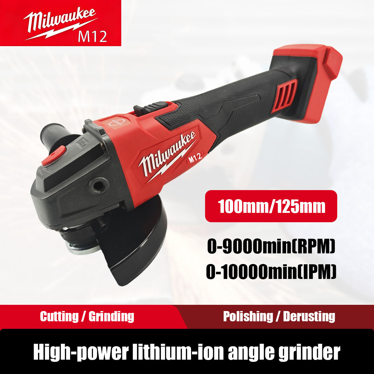 Meuleuse d'angle sans fil Milw - Brushless Angle Grinder Battery Powered avis et prix