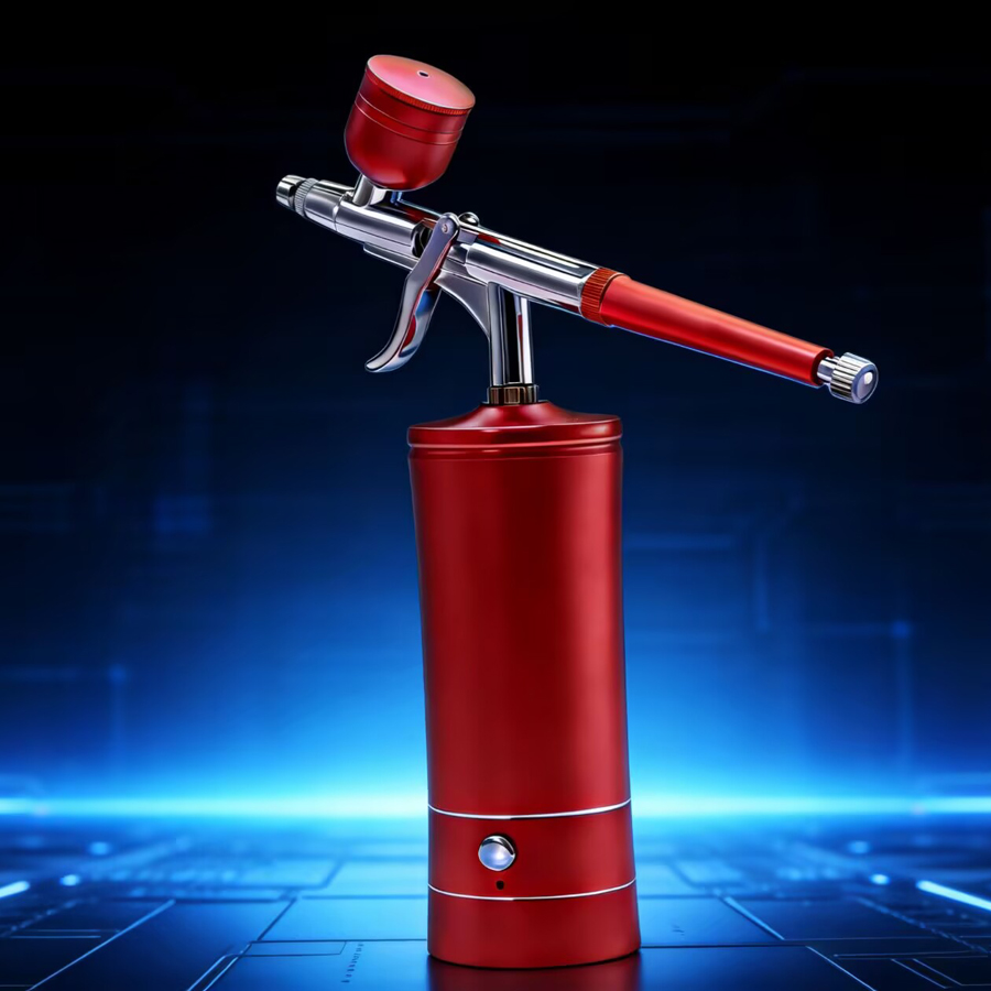Aérographe sans fil rechargeab - Airbrush Kit With Mini Compressor avis et prix