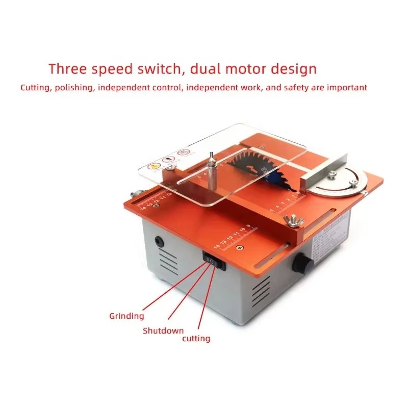 Mini scie de Table en aluminiu - Mini Table Saw For Woodworking avis et prix