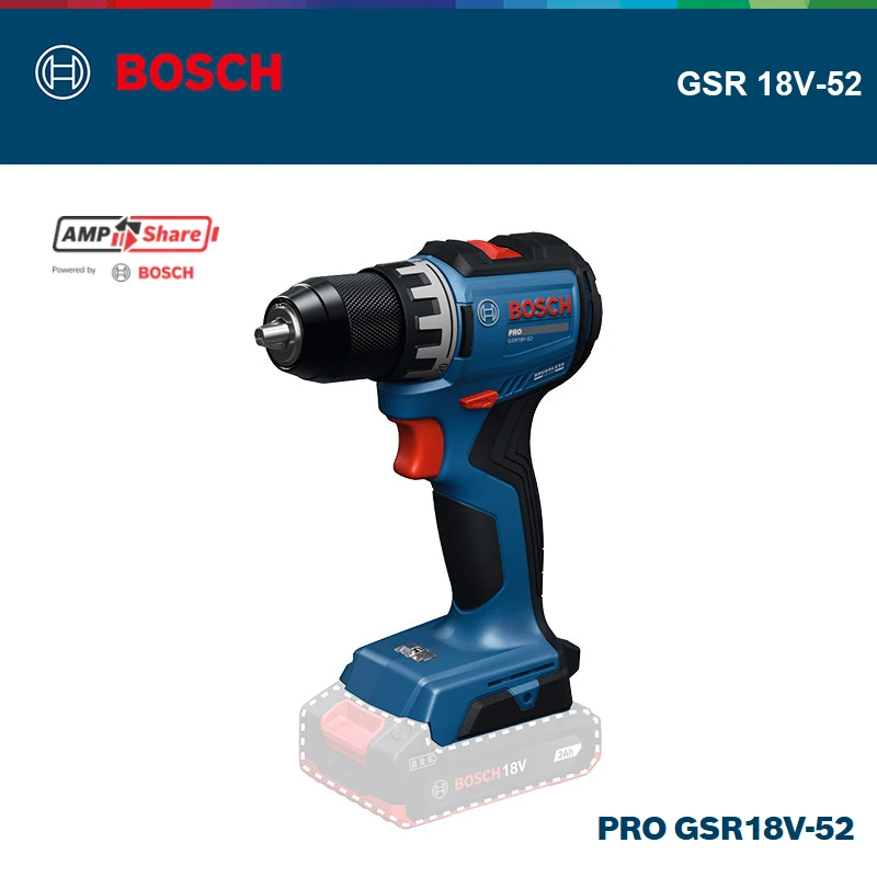 Perceuse-visseuse sans fil BOS - Brushless Cordless Electric Drill 18V avis et prix