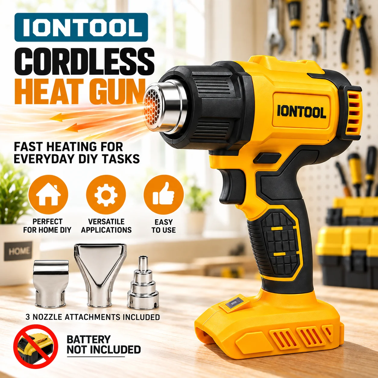 Pistolet thermique sans fil et - Cordless Heat Gun For Shrink Tubing avis et prix